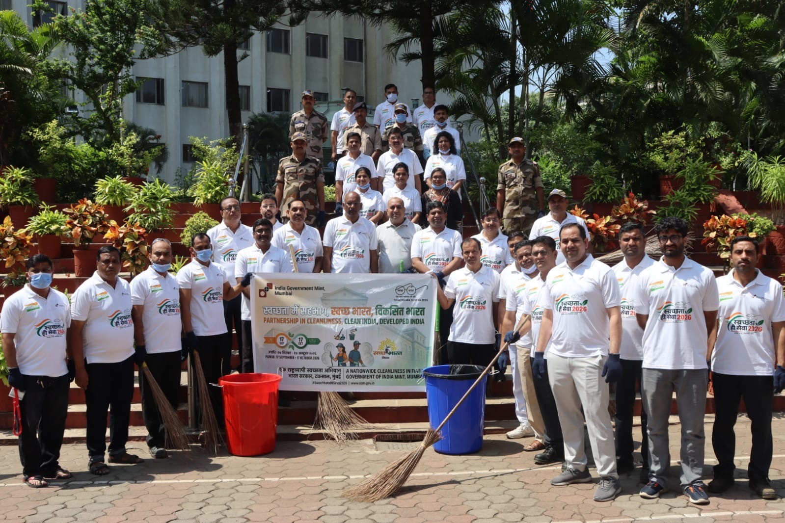 Swachchatta Hi Seva Campaign 2026 at IGM, Mumbai.